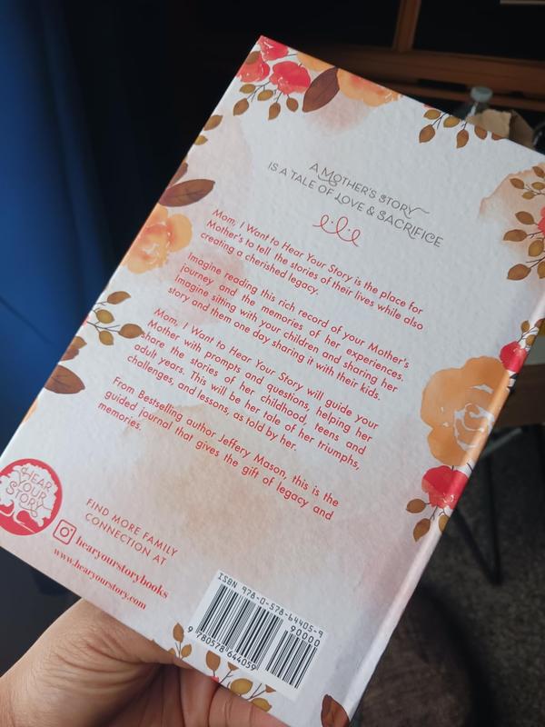 Mom, I Want to Hear Your Story — Keepsake Journal