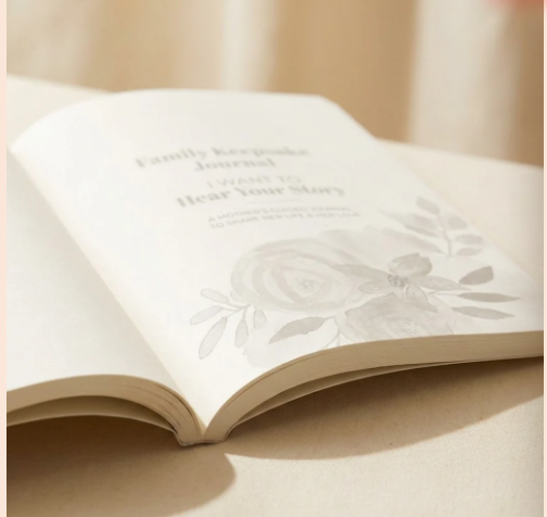 Mom, I Want to Hear Your Story — Keepsake Journal